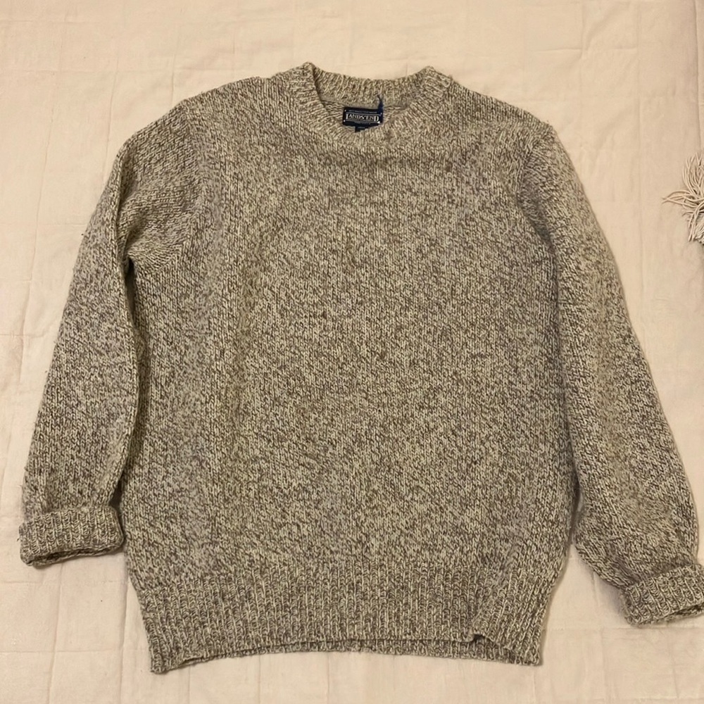 Vintage Lands End Wool Sweater